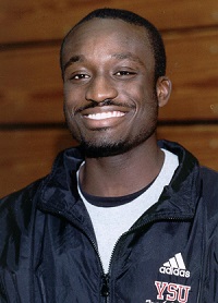 Kofi Owusu-Ansah was the first YSU track and field athlete to compete at the NCAA Championships finishing 15th in the 200 meters